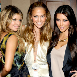 Fergie, Jennifer Lopez, Kim Kardashian Fergie, Jennifer Lopez, Kim Kardashian